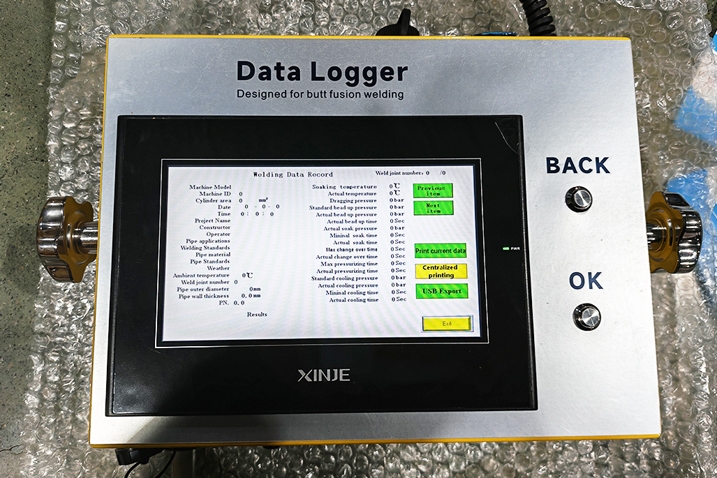 مسجل بيانات اللحام الانصهار بعقب: جعل العملية قابلة للتتبع