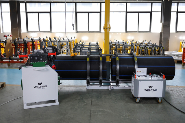 سلسلة متطورة HDPE أنابيب الاندماج آلة لحام WP630A PRO