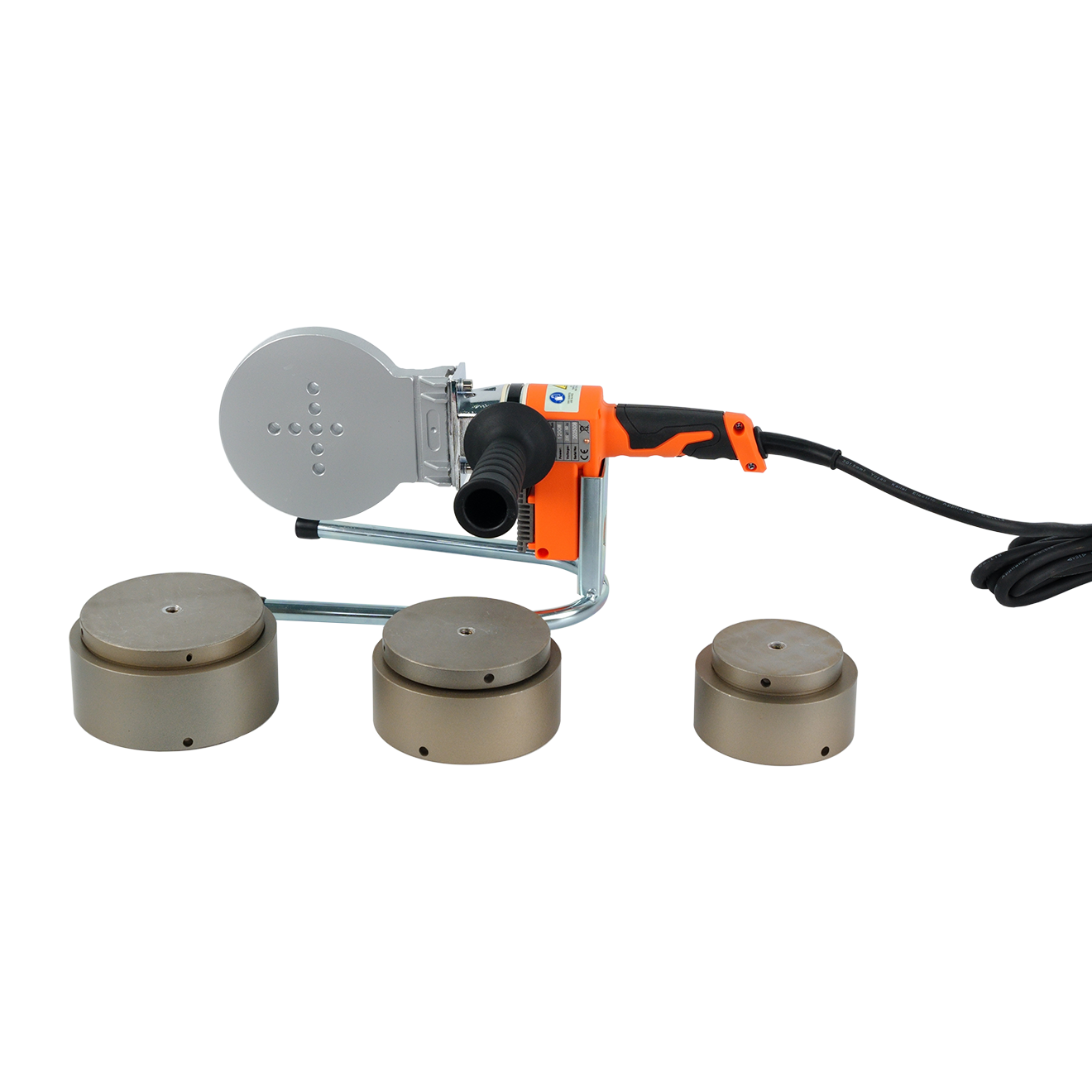 مجموعة لحام المقبس لأنابيب PPR أو PE من 75 مم إلى 110 مم