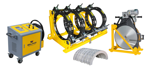 800mm موازنة الوزن الهيدروليكية بعقب الانصهار آلة لحام