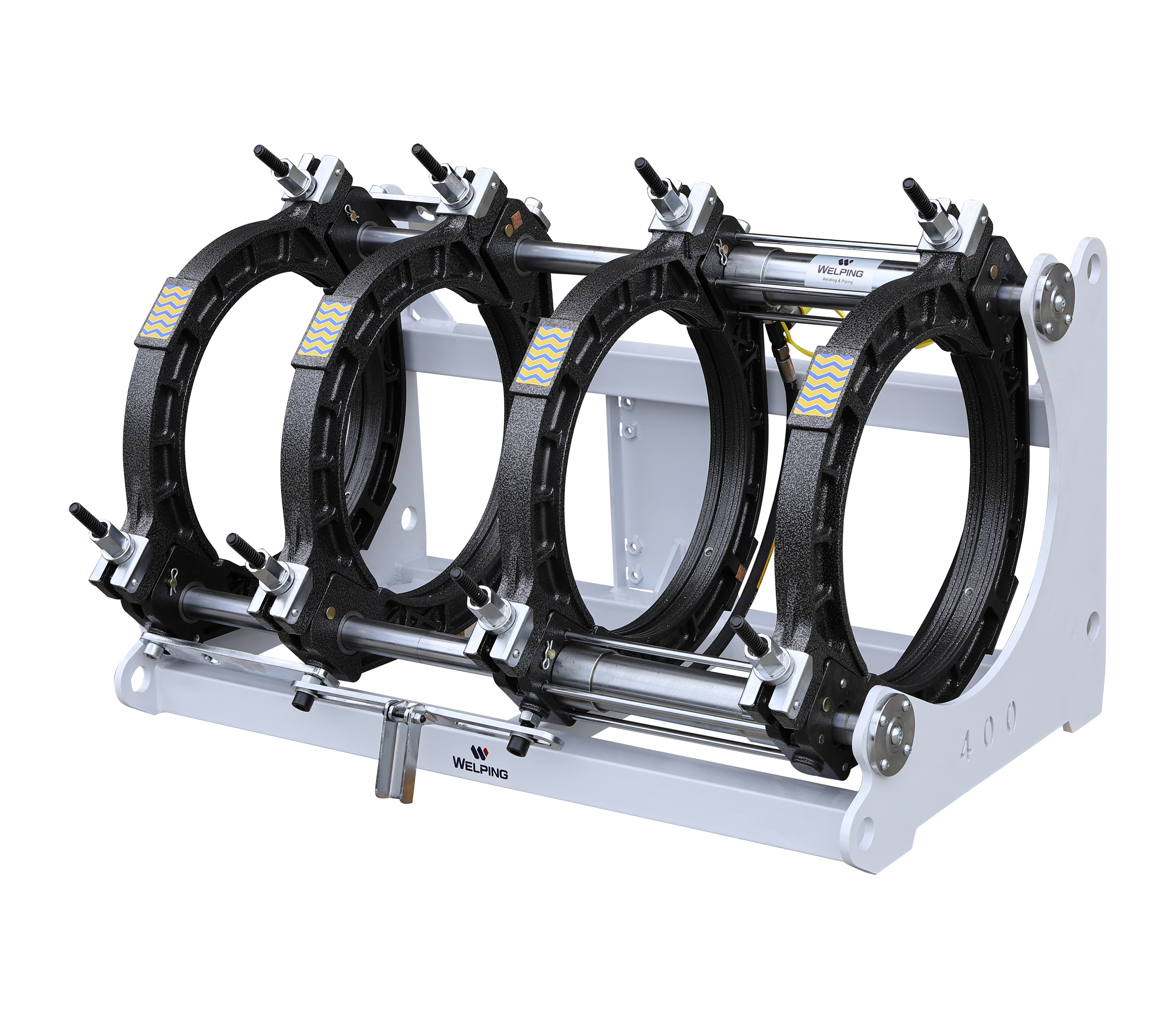 ماكينة لحام المؤخرة HDPE 400 مم | آلة دمج الأنابيب الهيدروليكية WP400A PRO