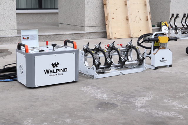 سلسلة متطورة HDPE أنابيب الاندماج آلة لحام WP160A PRO