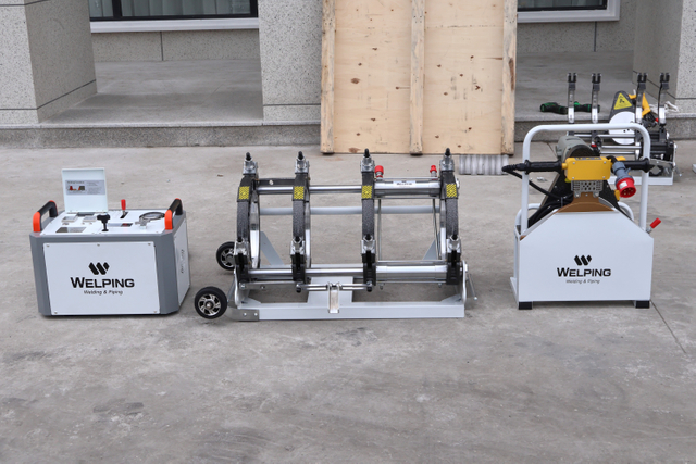 سلسلة متطورة هيدروليكية HDPE أنبوب الاندماج آلة لحام WP315A PRO