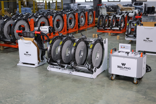 سلسلة متطورة هيدروليكية HDPE أنابيب الاندماج آلة لحام WP500A PRO