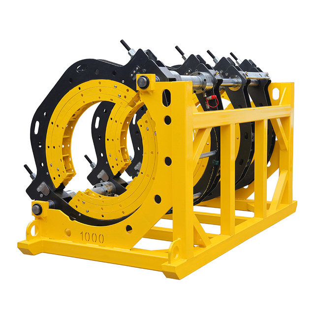 المستوى الصناعي 1000 مم HDPE خط أنابيب المياه بعقب الانصهار آلة لحام