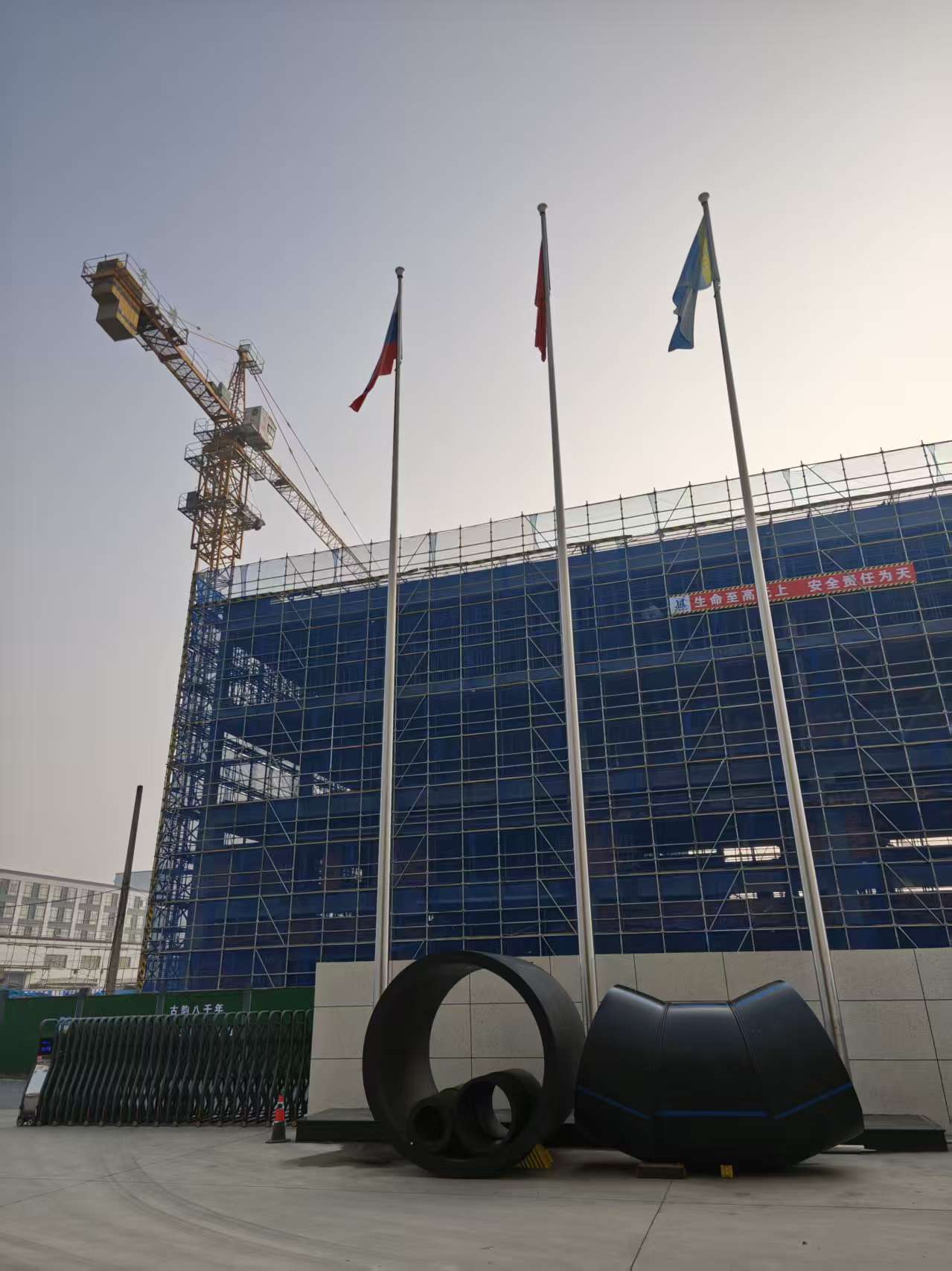 ورشة تصنيع ويلبينج الجديدة قيد الإنشاء