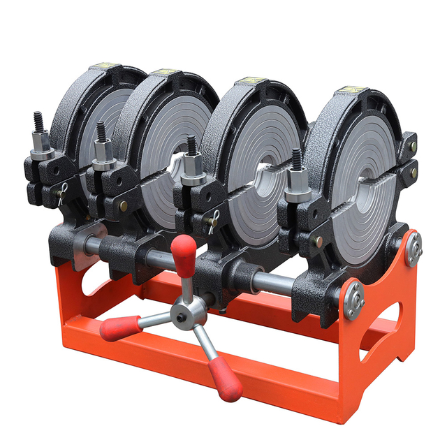 هيكل قوي 200mm تذوب الساخنة دليل آلة لحام الانصهار بعقب