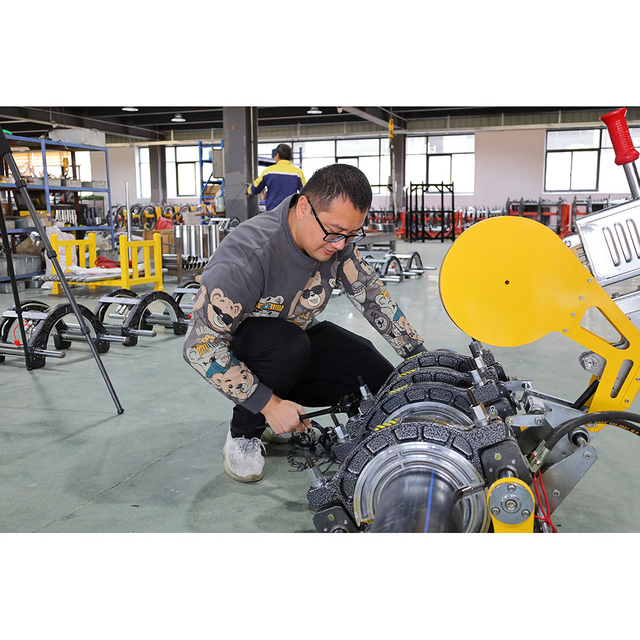 WP250Q آلة الانصهار بعقب التلقائي لأنابيب الغاز