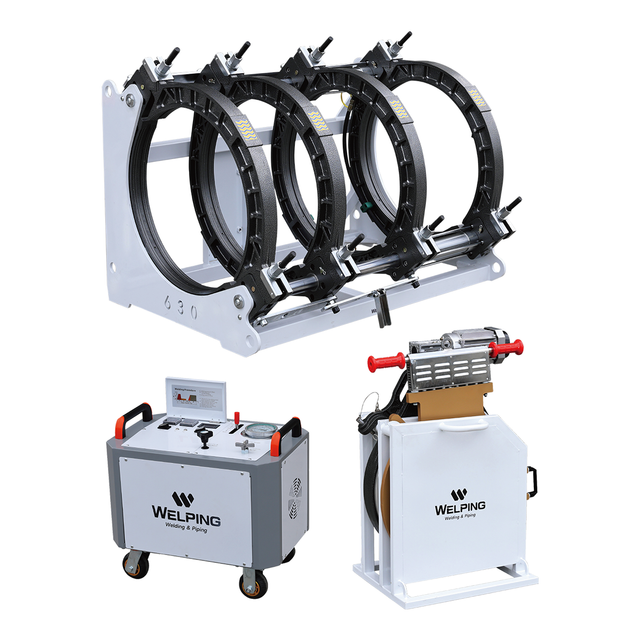 سلسلة متطورة HDPE أنابيب الاندماج آلة لحام WP630A PRO