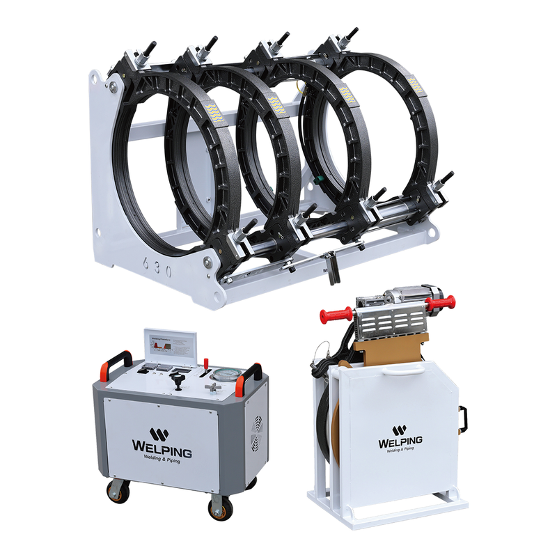 سلسلة متطورة HDPE أنابيب الاندماج آلة لحام WP630A PRO