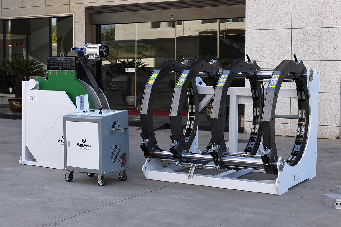 الصور الخارجية لـ WP1200A Pro: نظرة أوضح على آلة دمج المؤخرة مقاس 1200 مم