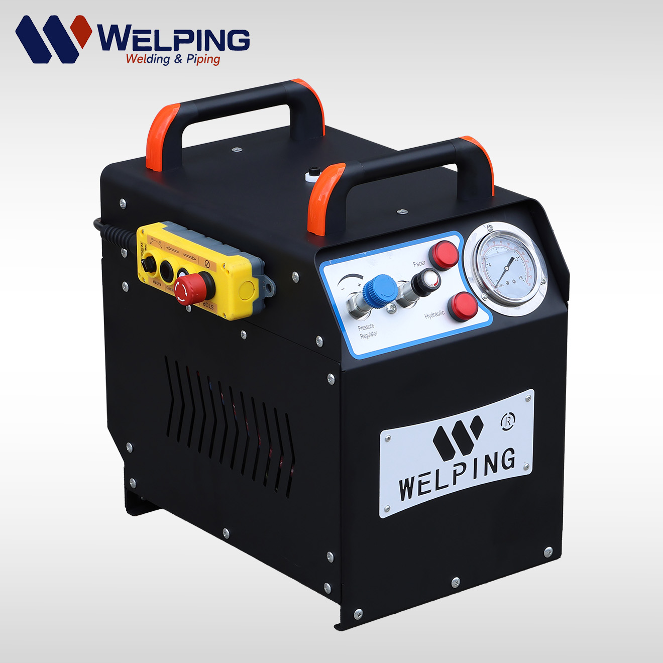 آلة دمج المؤخرة الهيدروليكية WP315A Max لأنابيب HDPE
