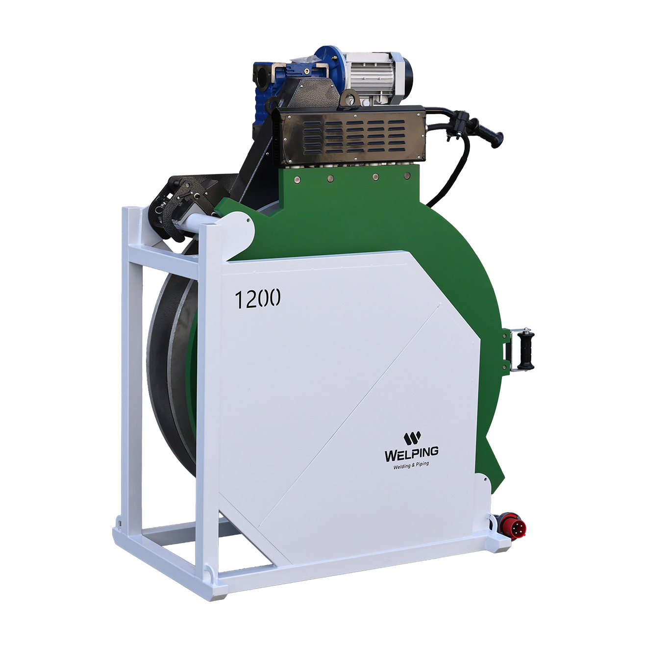 ماكينة لحام المؤخرة HDPE 1200 مم | آلة دمج الأنابيب الهيدروليكية WP1200A PRO